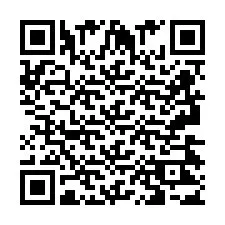 QR код за телефонен номер +2693423504