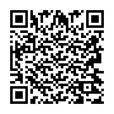 QR код за телефонен номер +2693423522