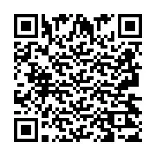 QR kód a telefonszámhoz +2693423524