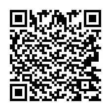 QR код за телефонен номер +2693423533