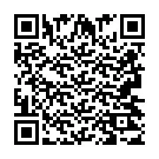 QR код за телефонен номер +2693423537