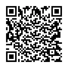 QR-code voor telefoonnummer +2693423549