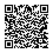 Codice QR per il numero di telefono +2693423555