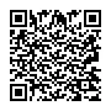 QR код за телефонен номер +2693423560