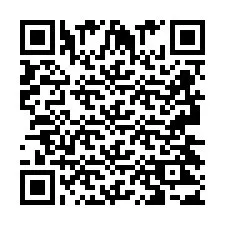 QR код за телефонен номер +2693423566