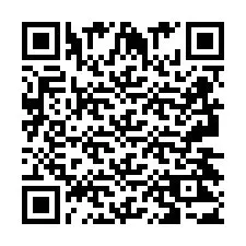 Codice QR per il numero di telefono +2693423568