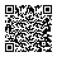 QR-koodi puhelinnumerolle +2693423573