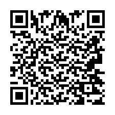 Codice QR per il numero di telefono +2693423577