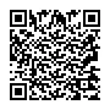 QR код за телефонен номер +2693423581