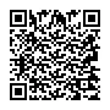 QR Code pour le numéro de téléphone +2693423586