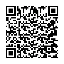 QR-код для номера телефона +2693423588