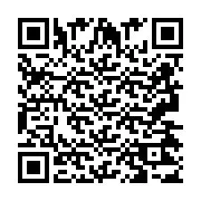 QR код за телефонен номер +2693423589