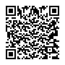 QR код за телефонен номер +2693423603