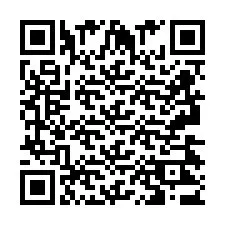 QR код за телефонен номер +2693423604