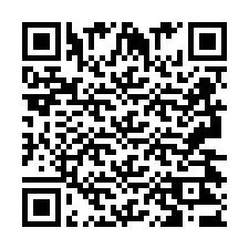 QR код за телефонен номер +2693423609