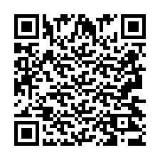 QR код за телефонен номер +2693423625