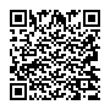 QR-code voor telefoonnummer +2693423632