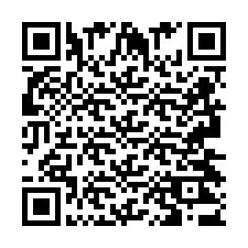 QR Code pour le numéro de téléphone +2693423636