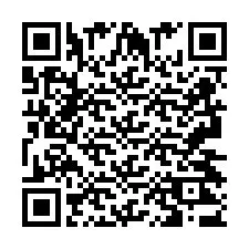 Código QR para número de teléfono +2693423639