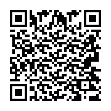 Codice QR per il numero di telefono +2693423667