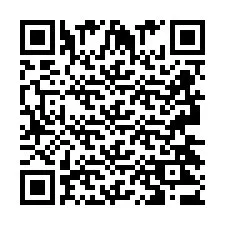 QR код за телефонен номер +2693423672