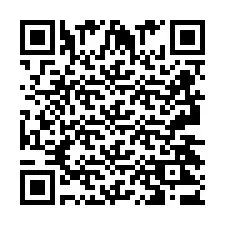 QR-код для номера телефона +2693423678