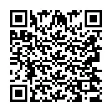 Código QR para número de teléfono +2693423696