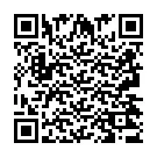 QR код за телефонен номер +2693423698