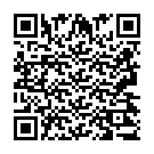 QR код за телефонен номер +2693423709