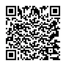 QR код за телефонен номер +2693423791