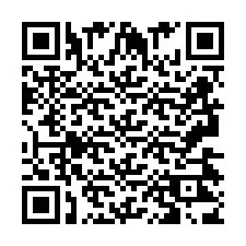 QR код за телефонен номер +2693423801