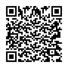 Código QR para número de teléfono +2693423818