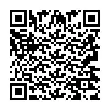 Codice QR per il numero di telefono +2693423819