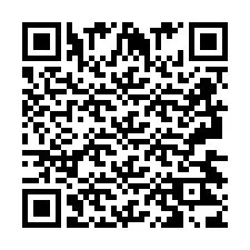 Código QR para número de teléfono +2693423820