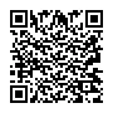 QR-код для номера телефона +2693423830