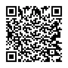 QR Code pour le numéro de téléphone +2693423833