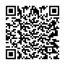 QR Code pour le numéro de téléphone +2693423838