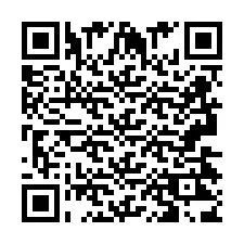 Código QR para número de telefone +2693423845