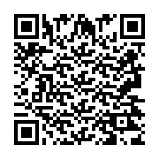 QR-koodi puhelinnumerolle +2693423849