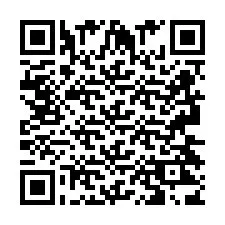 QR код за телефонен номер +2693423862