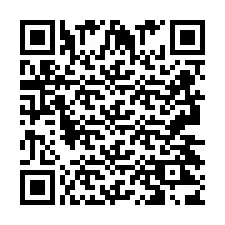 Código QR para número de telefone +2693423869