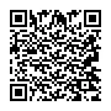 Código QR para número de telefone +2693423873