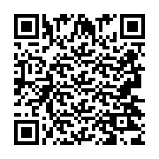 Código QR para número de teléfono +2693423877