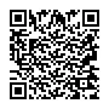 QR-koodi puhelinnumerolle +2693423883