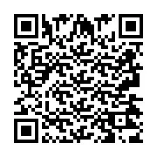 Código QR para número de teléfono +2693423884