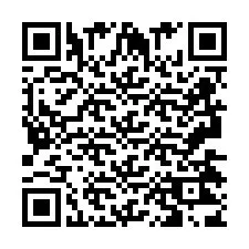 QR-koodi puhelinnumerolle +2693423891