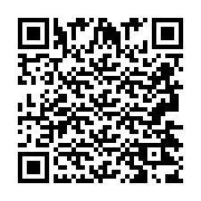 Codice QR per il numero di telefono +2693423895