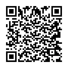 Codice QR per il numero di telefono +2693423896