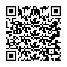 QR код за телефонен номер +2693423901