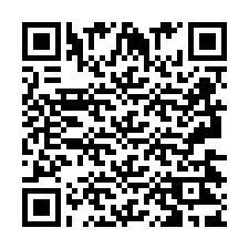 Código QR para número de telefone +2693423910